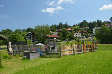 Spielplatz bei der Gartenhütte